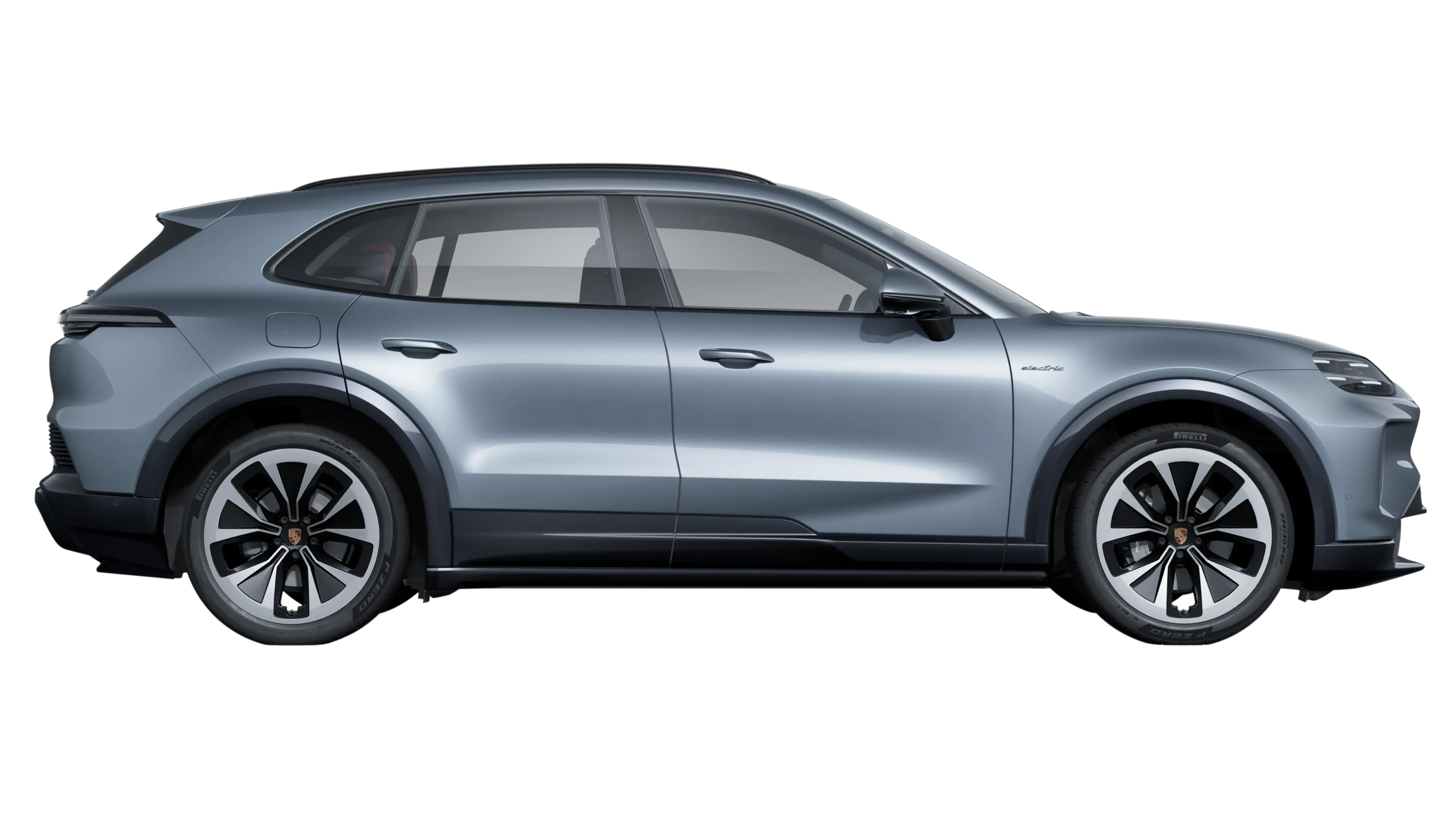 Porsche Cayenne Electric — sağ yan profil